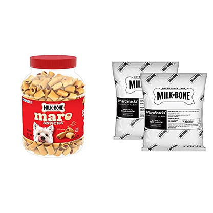 Milk-Bone MaroSnacks Small Dog Treats With Bone Marrow, 40 Ounce Container