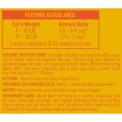 Meow Mix Original Choice Dry Cat Food, 6.3 Pound Bag