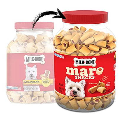 Milk-Bone MaroSnacks Small Dog Treats With Bone Marrow, 40 Ounce Container