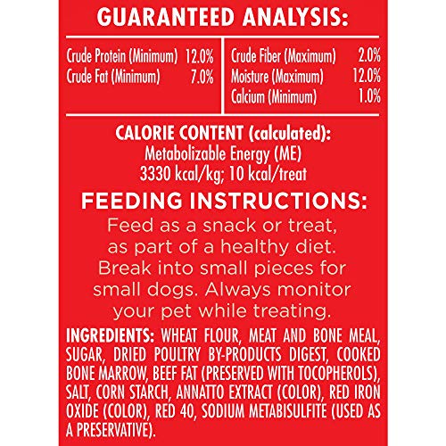 Milk-Bone MaroSnacks Small Dog Treats With Bone Marrow, 40 Ounce Container