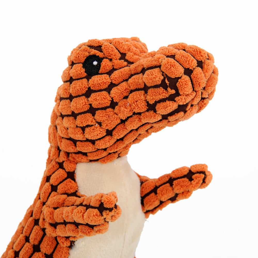 Dinosaur Pet Toy - Giant Interactive Dog Toys For Large Dogs Chew Plush Stuffing Squeakers