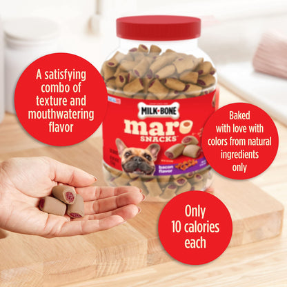 Milk-Bone MaroSnacks Small Dog Treats With Bone Marrow, 40 Ounce Container