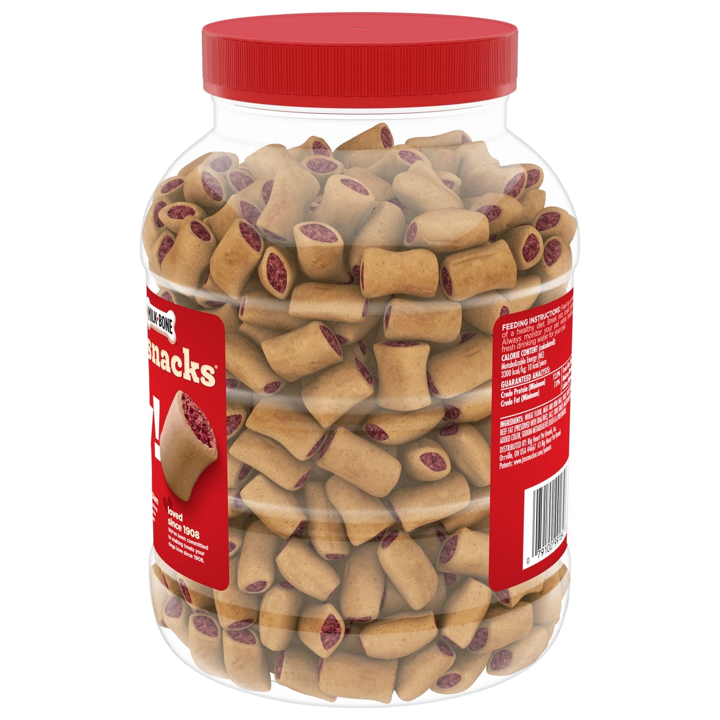 Milk-Bone MaroSnacks Small Dog Treats With Bone Marrow, 40 Ounce Container