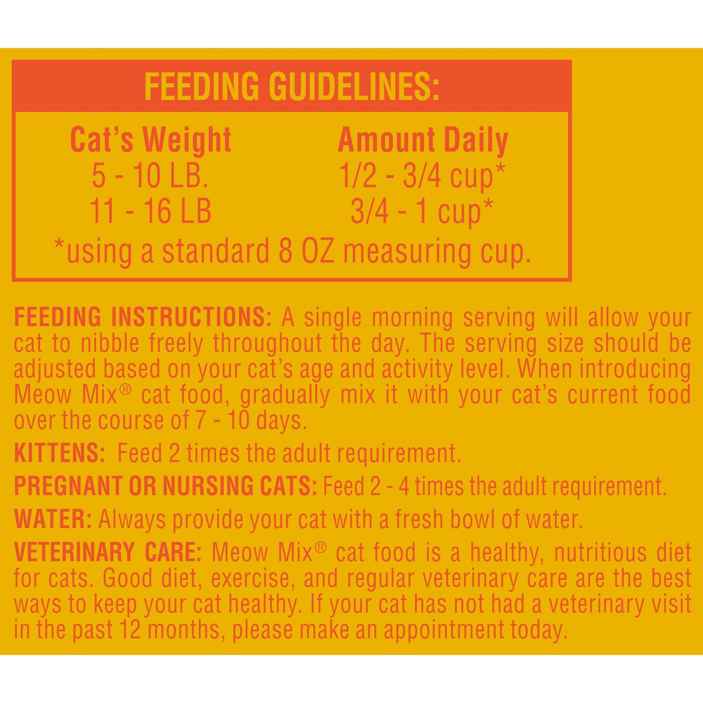 Meow Mix Original Choice Dry Cat Food, 6.3 Pound Bag