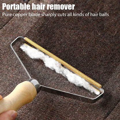 Pet Hair Remover - Portable Manual Lint Cleaner, Pet Fur Removal Accessories