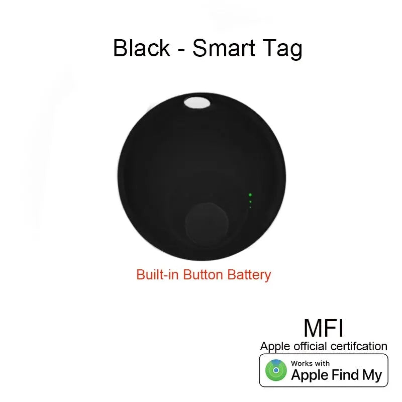 Bluetooth GPS Tracker Smart Tag Airtag - Apple ID Tracker for Dogs, Cats, Pets