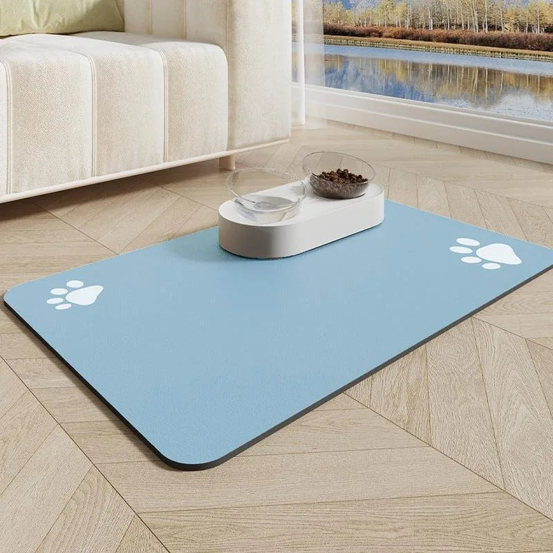 Dog Feeding Mat - Non-slip Quick-drying, Absorbent