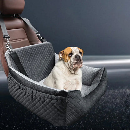 Travel Dog Car Seat Cover - Washable Soft Dog Car Bed Sofa Cushion