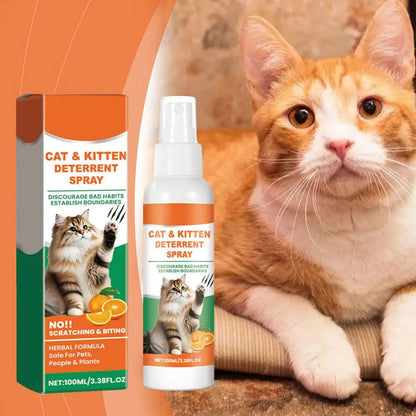 Cat Repellent Spray - Keep Pets Away From Furniture