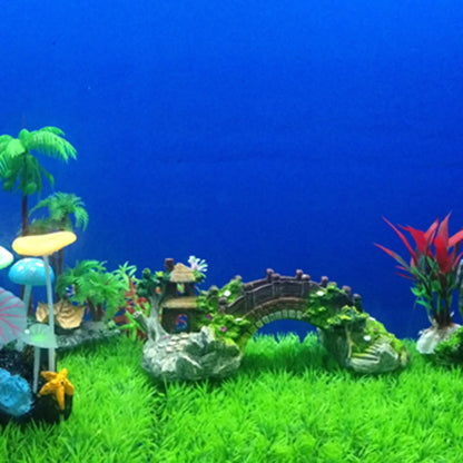 Bridge Fish Tank Landscaping - Aquarium Decor