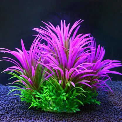 Aquarium Decor Plants - Plastic Aquatic Plant Accessories