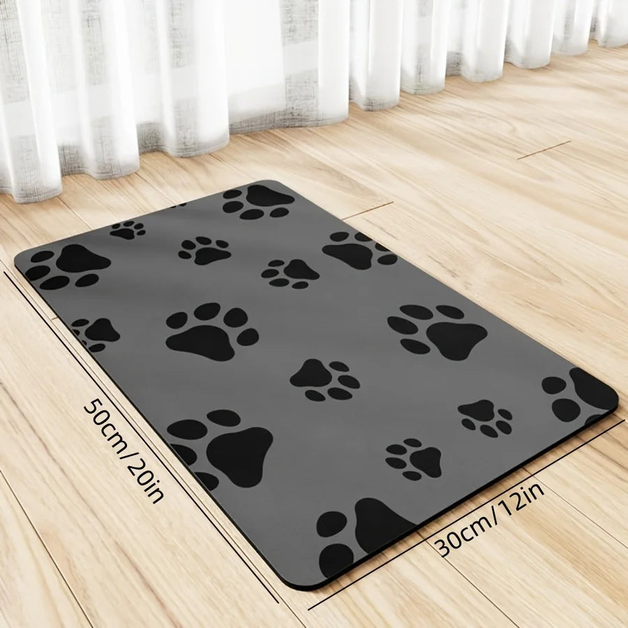 Dog Feeding Mat - Non-slip Quick-drying, Absorbent