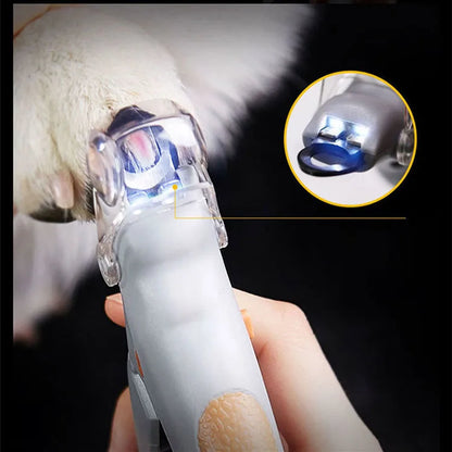 Professional Pet Nail Clippers - LED Light for Cats, Dogs, Small Animals