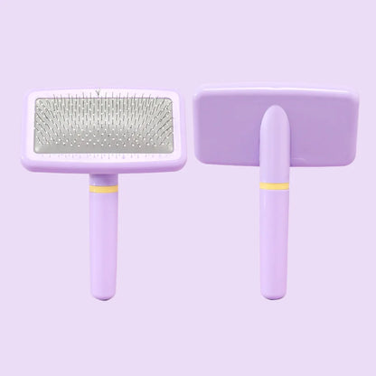 Pet Slicker Brush for Dogs & Cats - Massage Brush Deshedding Comb Grooming Brush