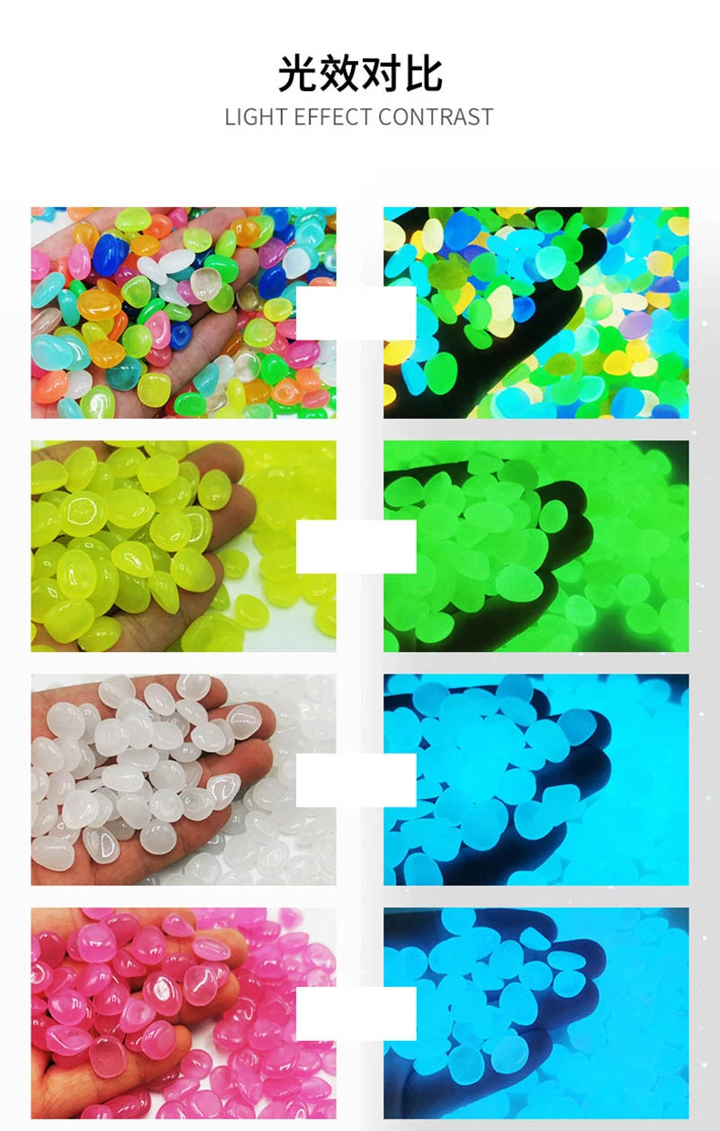 Artificial Noctilucent Stone - Colorful Luminescence Aquarium Landscaping