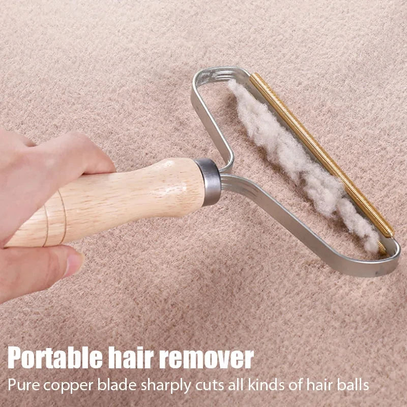 Pet Hair Remover - Portable Manual Lint Cleaner, Pet Fur Removal Accessories