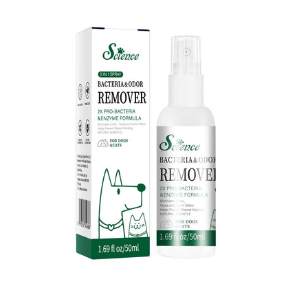 Pet Deodorizer Spray, Urine Odor Remover - Cat Litter Box and Air Deodorizing Spray