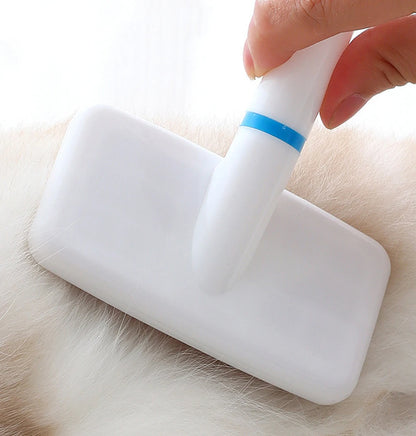 Pet Slicker Brush for Dogs & Cats - Massage Brush Deshedding Comb Grooming Brush