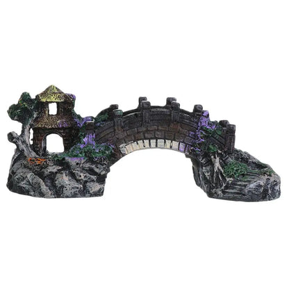 Artificial Bridge Arbor Tree Landscaping for Fish Tank - Aquarium Accessories