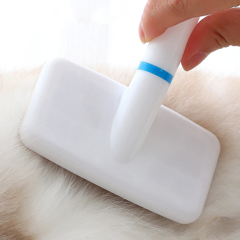 Pet Slicker Brush for Dogs & Cats - Massage Brush Deshedding Comb Grooming Brush