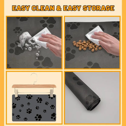 Dog Feeding Mat - Non-slip Quick-drying, Absorbent