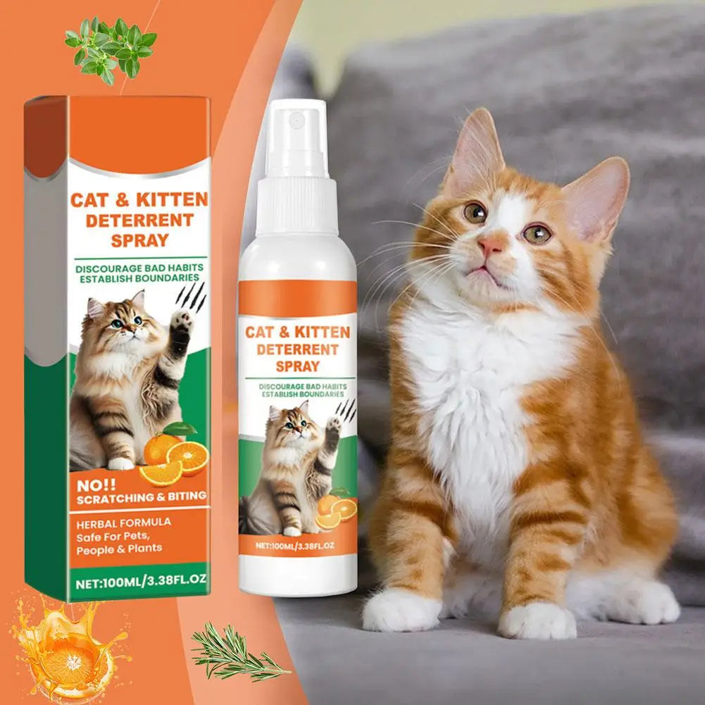 Cat Repellent Spray - Keep Pets Away From Furniture