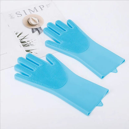 Pet cat bath accessories Scrub brush Teddy silicone bath gloves anti-scratch and anti-bite bath products