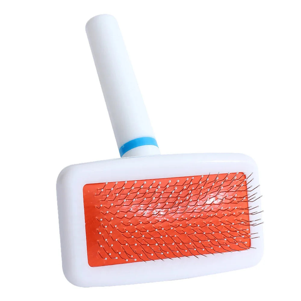 Pet Slicker Brush for Dogs & Cats - Massage Brush Deshedding Comb Grooming Brush