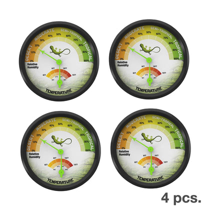 1-10PCS High accuracy digital hygrometer - indoor/outdoor thermometers for greenhouses and reptiles