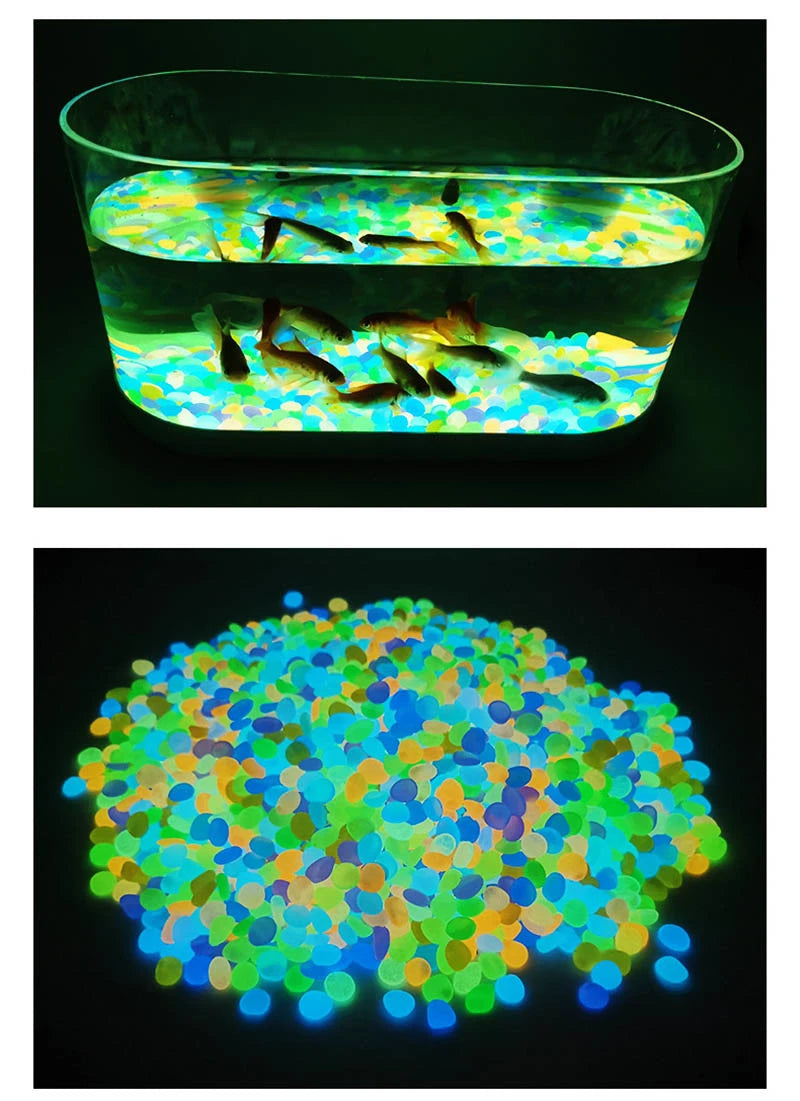 Artificial Noctilucent Stone - Colorful Luminescence Aquarium Landscaping