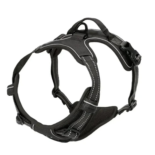 Dog Harness - Reflective Adjustable Breathable Vest Chest Strap for Small Medium Large Dogs