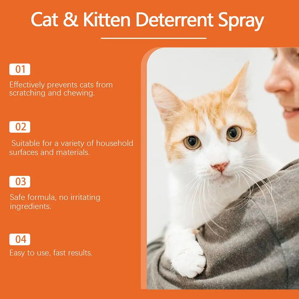 Cat Repellent Spray - Keep Pets Away From Furniture